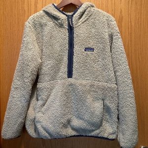 Hooded Pull-Over Fleece